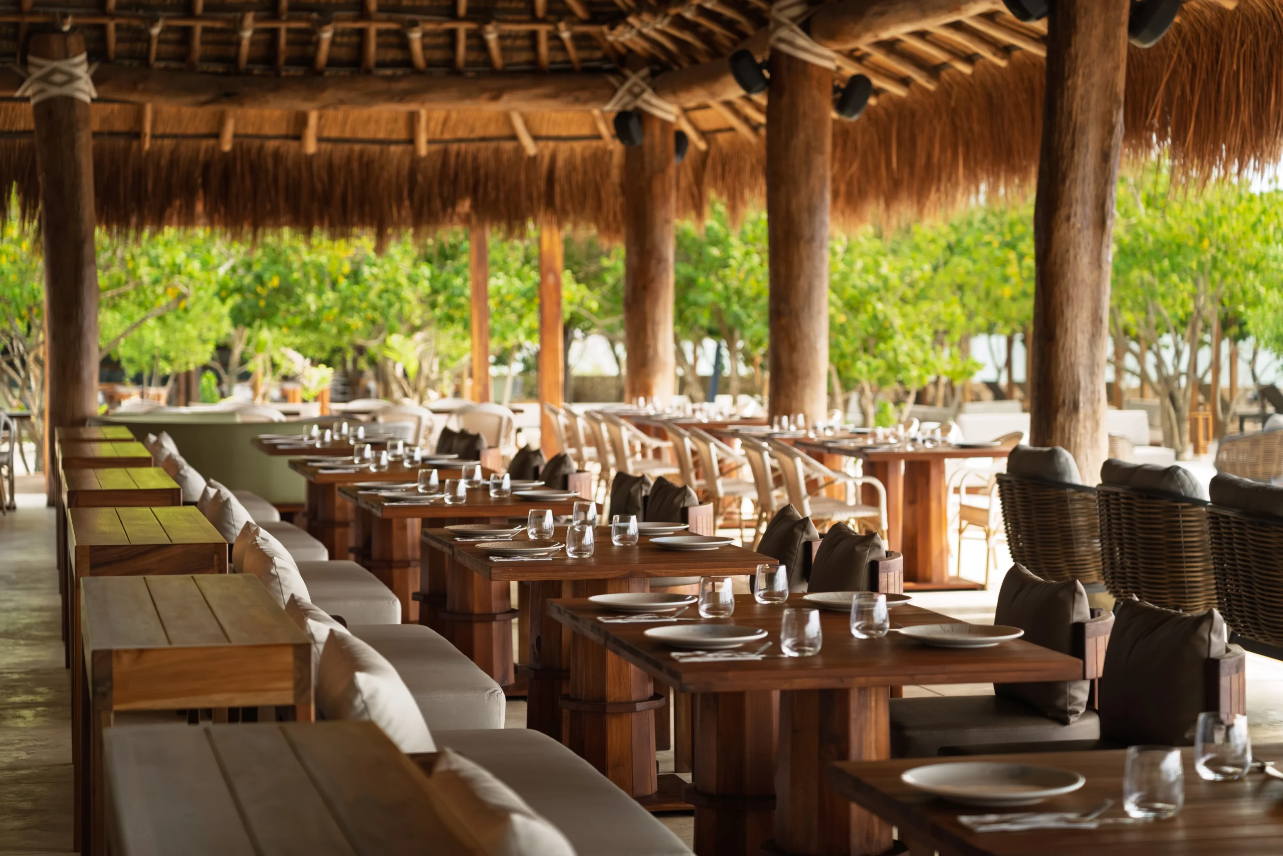 Restaurante Azuria en Lázuli Coast Club Tierra Bomba